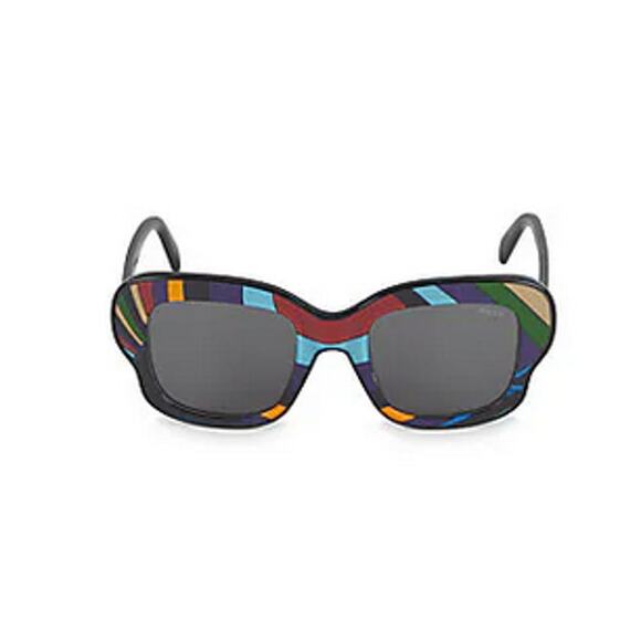 Pucci 51MM Butterfly Sunglasses multicolored - Picture 1 of 14